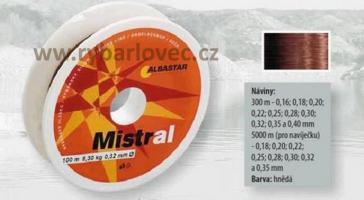 Vlasec ALBASTAR Mistral 0,32mm/8,20kg/300m